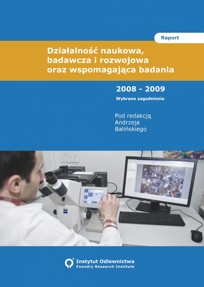 Działalność naukowa, badawcza i rozwojowa oraz wspomagająca badania 2008-2009